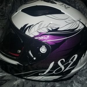Womens dreamcatcher motorcycle helmet